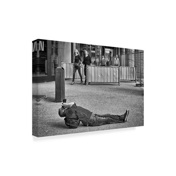 Henk Van Maastricht 'Look Up Photographer' Canvas Art,12x19